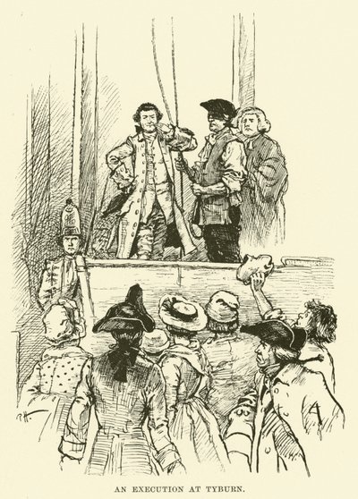 Une exécution à Tyburn - Paul Hardy