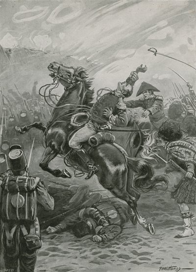 Mort de Sir Edward Pakenham à la bataille de la Nouvelle-Orléans, 1814 - Paul Hardy