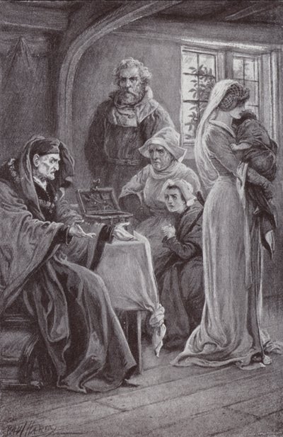 Illustration pour The Cloister and The Hearth de Charles Reade - Paul Hardy