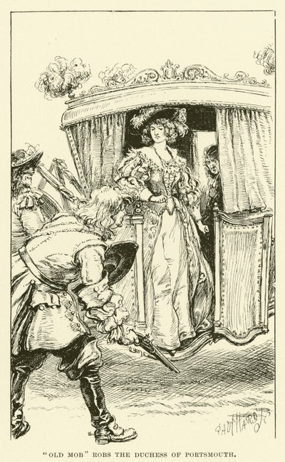 "Old Mob" vole la Duchesse de Portsmouth - Paul Hardy