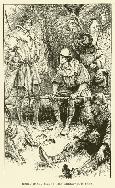 Robin des Bois, sous l