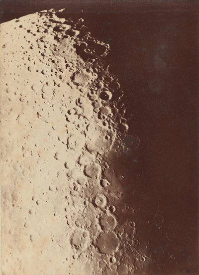 Photographie lunaire, Pôle Sud, 1890 - Paul Henry