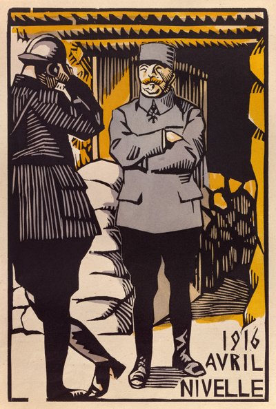Offensive du général Nivelle pendant la bataille de Verdun, avril 1916 - Paul Hermann