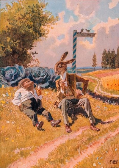 Le lièvre et le hérisson - Paul Hey