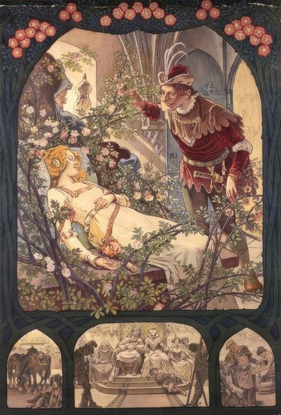 La Belle au bois dormant - Paul Hey