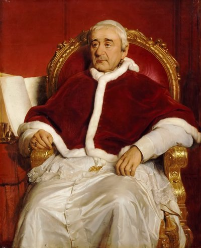 Portrait du pape Grégoire XVI - Paul Delaroche