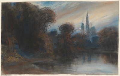 Une abbaye au bord d