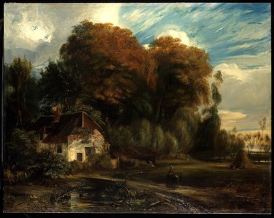 Maison du gardien dans la forêt de Compiègne, 1826 - Paul Huet