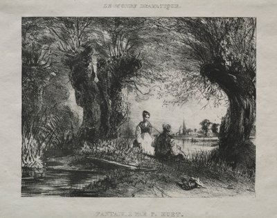 Fantaisie, 1836 - Paul Huet