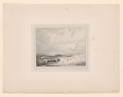 Paysage vallonné en plein soleil - Paul Huet
