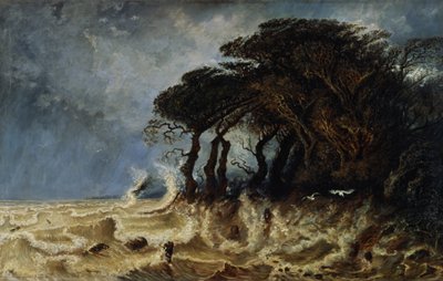 Marée de printemps près de Honfleur, vers 1861 - Paul Huet