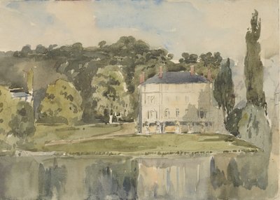 Vue du château de Folembray, vers 1831 - Paul Huet