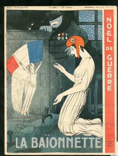 Couverture de "La Baionnette", Satirique en Couleurs - Paul Iribe