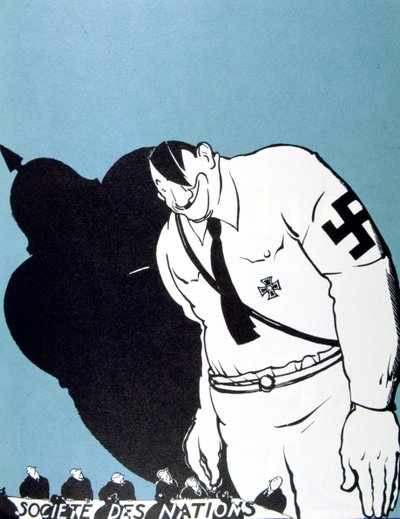 Hitler et la Société des Nations, 1935 - Paul Iribe