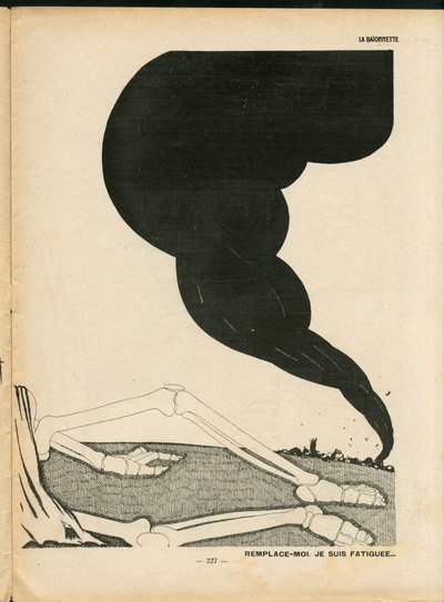 La Baionnette, numéro 41, satirique en N & B - Paul Iribe