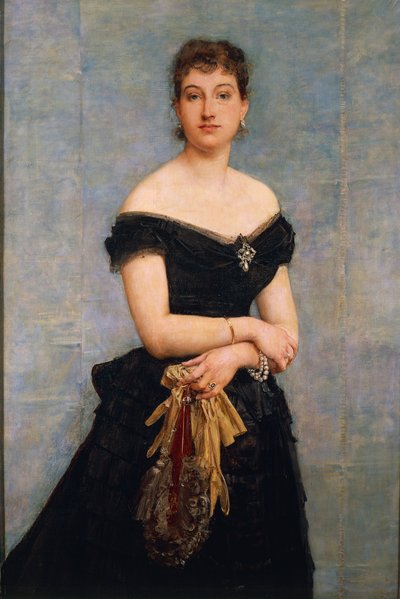Portrait de Madame Louis Singer - Paul Jacques Aimé Baudry