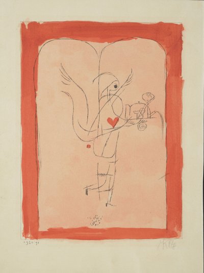 Un génie sert un petit déjeuner, 1920 - Paul Klee
