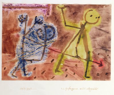 Un prisonnier est emmené - Paul Klee