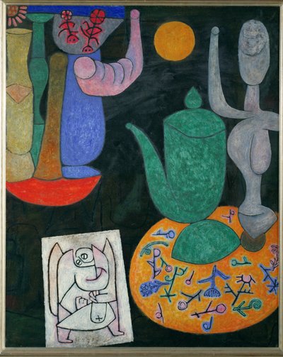 Nature morte (gouache) - Paul Klee