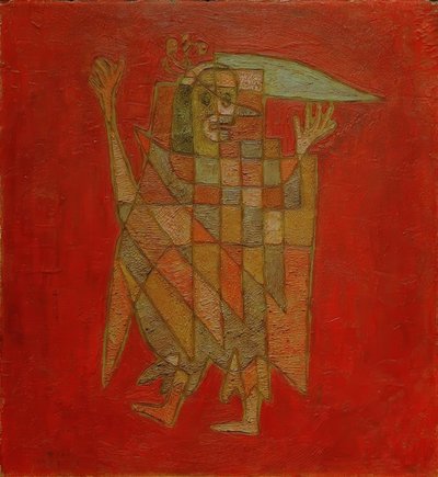 Figure allégorique (Estompe) - Paul Klee