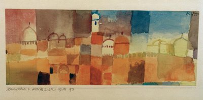 Vue de Kairouan - Paul Klee