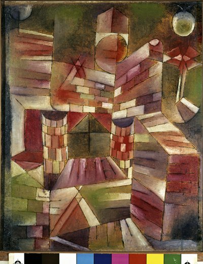 Architecture depuis la fenêtre - Paul Klee