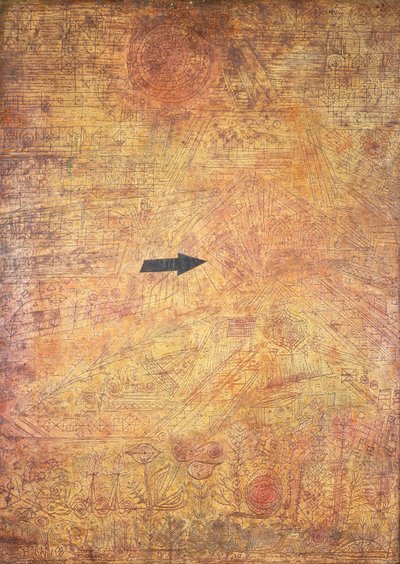 Arrow in the Garden (Flèche dans un jardin) - Paul Klee