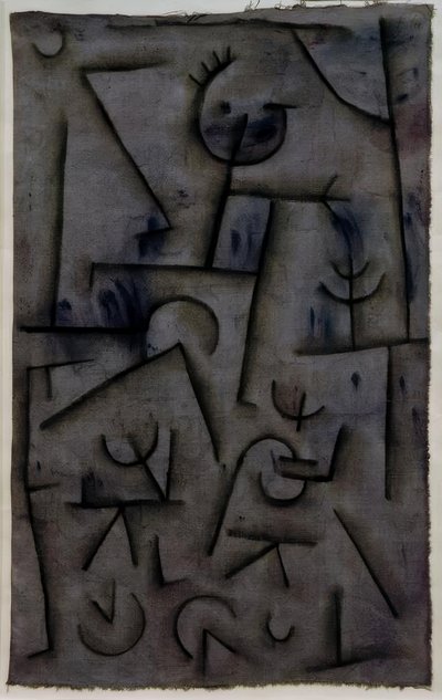 Bacchanale au vin rouge - Paul Klee