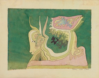Parce que Tout Coule; Weil Alles Fliesst, c.1929 - Paul Klee