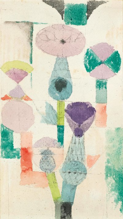 Observation de la fleur de chardon, 1918 - Paul Klee
