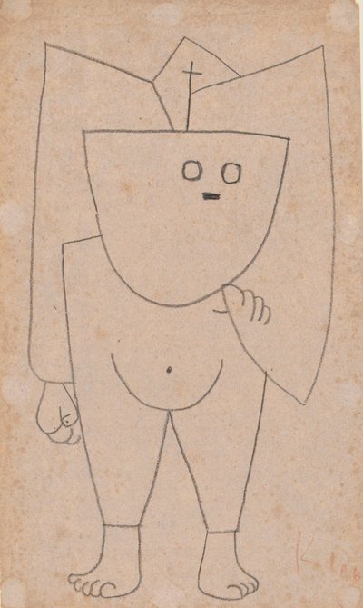 Fantôme chrétien Christliches Gespenst, 1939 - Paul Klee