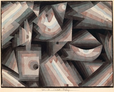 Gradation de cristal, 1921 - Paul Klee