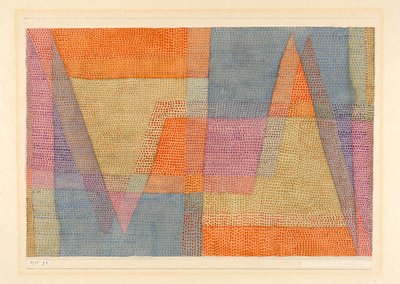 La lumière et les arêtes, 1935 - Paul Klee
