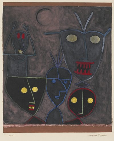 Marionnettes démoniaques, 1929 - Paul Klee