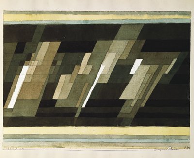 Diagonal-Medien - Paul Klee