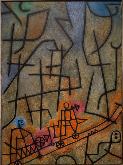 La conquête de la montagne - Paul Klee
