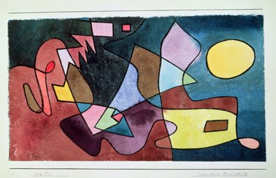 Paysage dramatique - Paul Klee