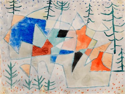 Edelklippe Noble falaise, 1933 - Paul Klee