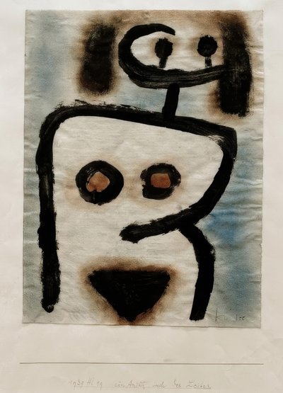 Un visage aussi du corps - Paul Klee