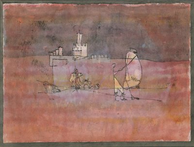 Épisode devant une ville arabe, 1923 - Paul Klee