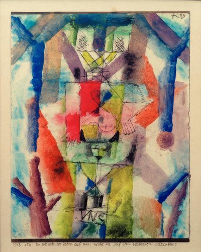 Il faut que le Seigneur se repose sur nous, pas nous sur lui - Paul Klee