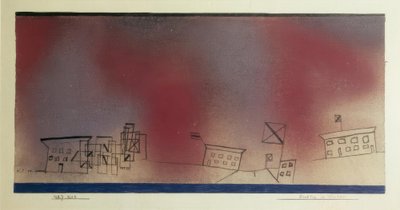Jour de fête en hiver - Paul Klee