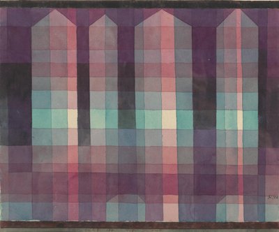 Quatre tours, 1923 - Paul Klee