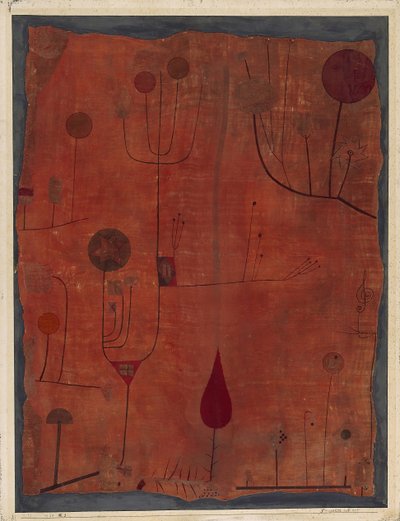 Fruits sur rouge, 1930 - Paul Klee
