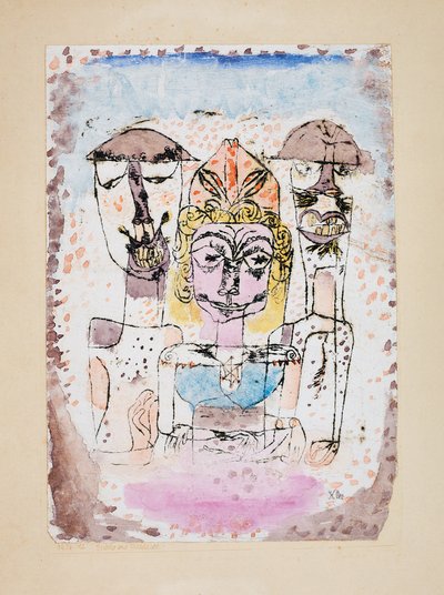 Grecs et barbares, 1920 - Paul Klee
