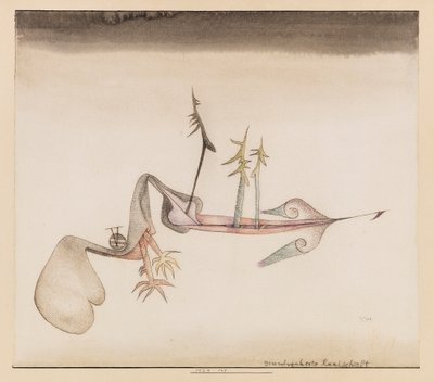 Grundverhexte Landschaft, 1924 - Paul Klee