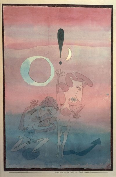 Scène principale du ballet Le Faux Serment, 1922 - Paul Klee
