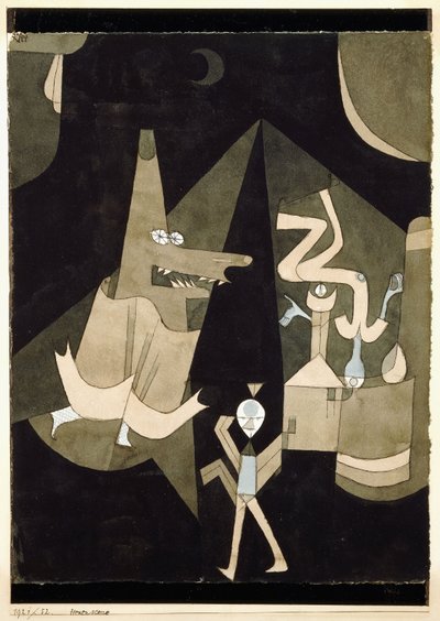 Scène de sorcières - Paul Klee
