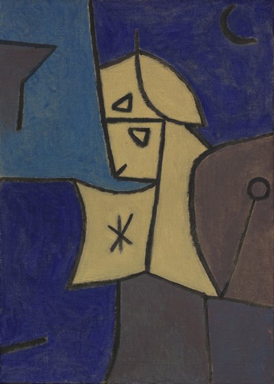 Haut Gardien Hoher Wächter, 1940 - Paul Klee