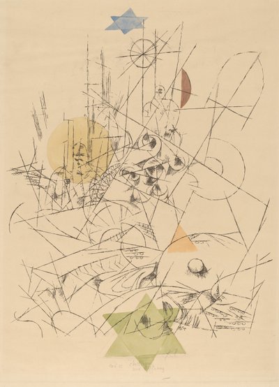 Espoir et destruction, 1916 - Paul Klee